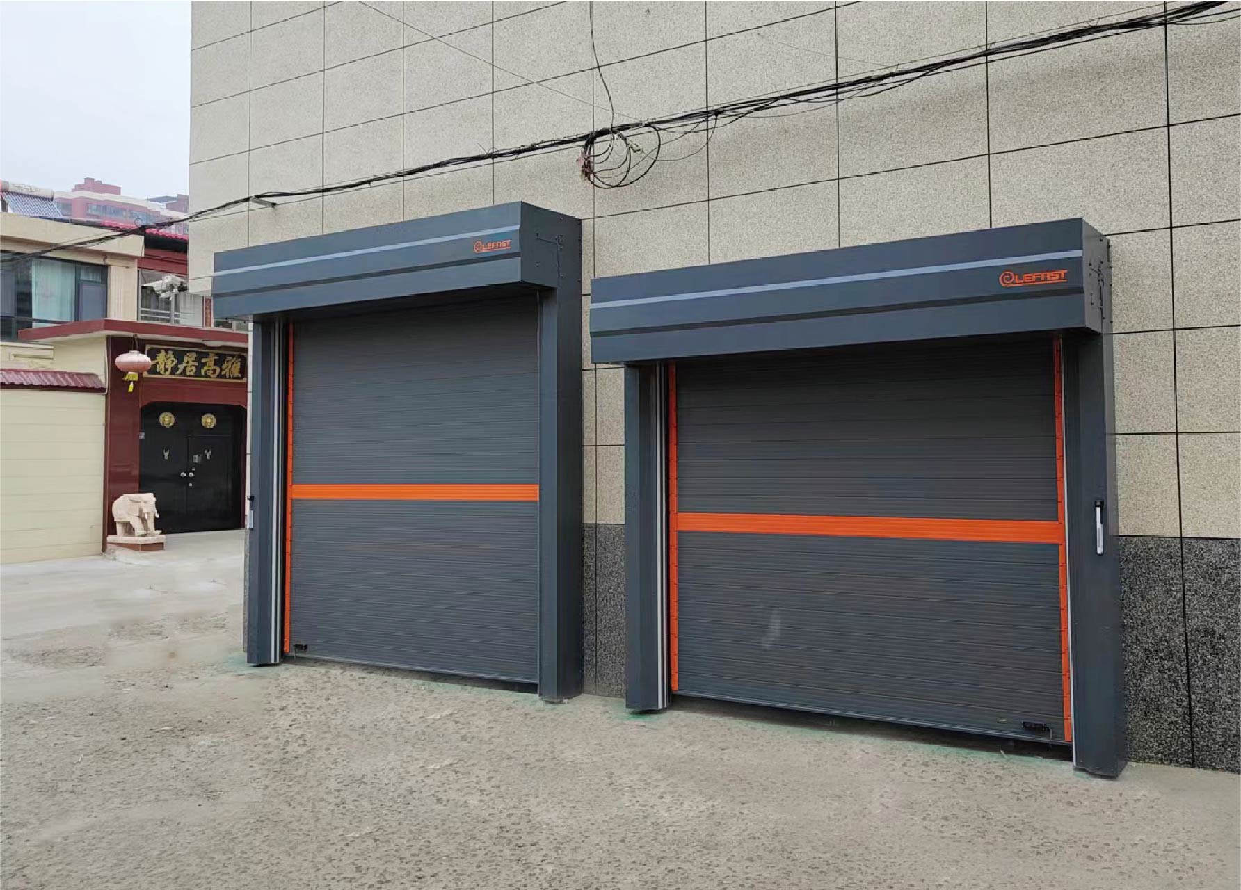 Luxury Villa H Series BSM-116 Orange Grey