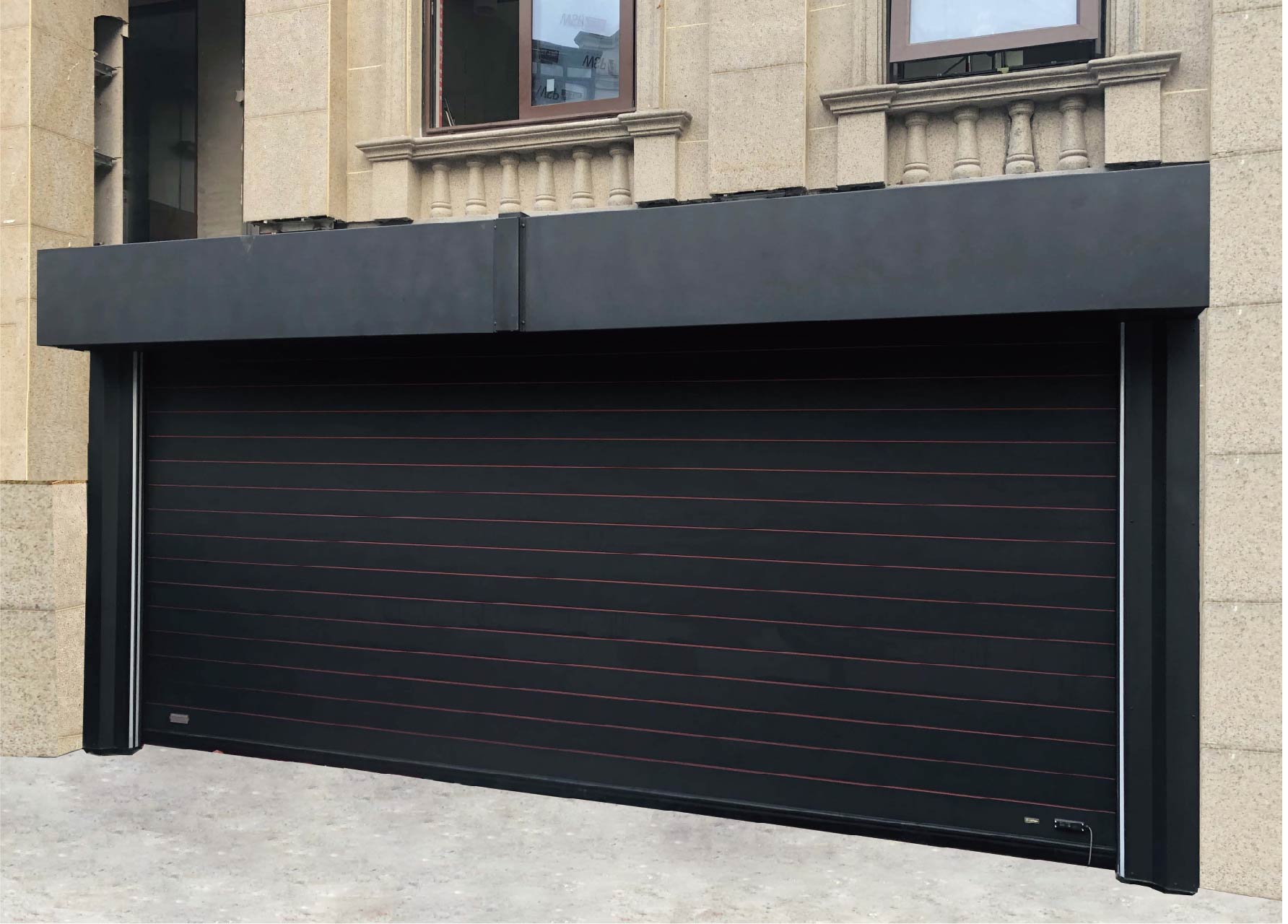 Shaoxing Summer Palace Haoting BSM-150 Black Hidden Hinge