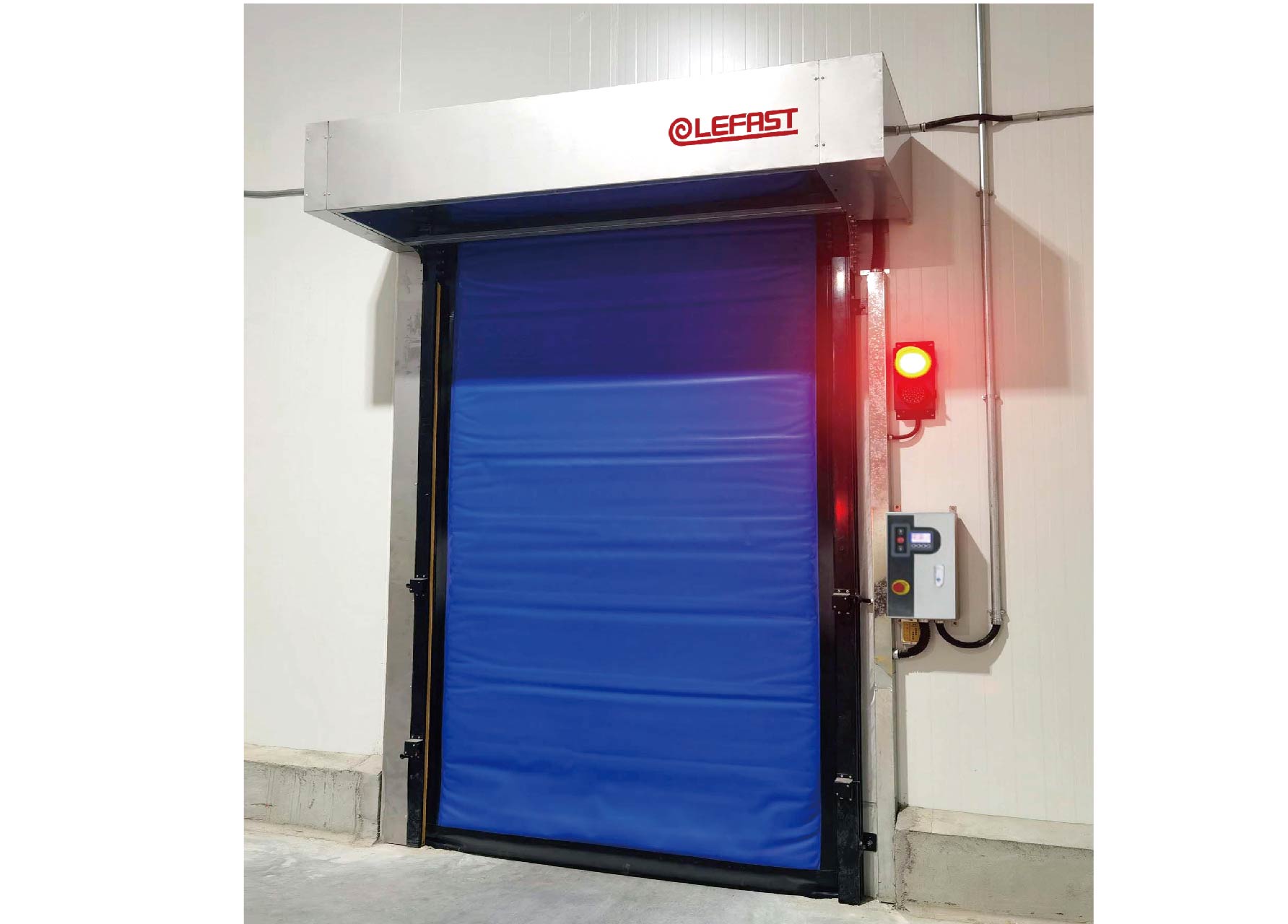 Cold Storage Rapid Rolling Shutter Door Project